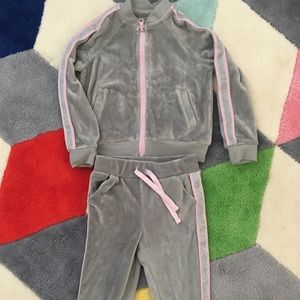 Velour Jump Suit
